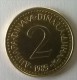 Monnaie -  Yougoslavie - 2 Dinar 1985 - - Yougoslavie