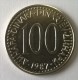 Monnaie -  Yougoslavie - 100 Dinara 1987 - Superbe- - Yougoslavie