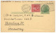 STATI UNITI - UNITED STATES - USA - US - 1939 - 1c + 2c - Postkaart - Carte Postale - Post Card - Intero Postale - En... - 1921-40