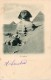 1900 - Egypte -  Timbre Postes Egyptiennes N°37 - Carte Postale Le Sphinx - 1866-1914 Khedivate Of Egypt