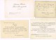 Hochzeitseinladungen-Wedding Invitations-Invitations De Mariage-Pologne-Poland 1893, 1925,1928,1937 - Noces