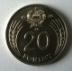Monnaie - Hongrie - 20 Forint 1989 - Superbe +++ - - Hongrie