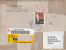 MUSTAFA KEMAL ATATURK, STAMPS ON REGISTERED COVER, 2010, TURKEY - Cartas & Documentos