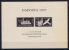 Danzig. Daposta Philatelic Exhibition  1937, Probedruck Im Schwartz, Please Read Textblock - Sonstige & Ohne Zuordnung
