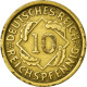 Monnaie, Allemagne, République De Weimar, 10 Reichspfennig, 1932, Munich, TTB - 10 Renten- & 10 Reichspfennig