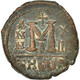 Monnaie, Maurice Tibère, Follis, 595, Antioche, SUP, Cuivre, Sear:533 - Byzantium