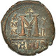 Monnaie, Maurice Tibère, Follis, 595, Antioche, SUP, Cuivre, Sear:533 - Byzantines