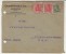Sc#129 &amp; #124 1 Mark &amp; 40 Pf. 1920 Germania Issue Stamps On Cover Liebenzell Germany To Portland Oregon USA 1921 - Covers & Documents