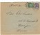 Sc#326 20pf 1923 Issue &amp; #331 5pf 1924 Issue Stamps On 1925 Cover Tilsit Germany To Herington Kansas USA - Covers & Documents