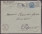 1910-H-63 CUBA REPUBLICA. 1910. 5c AGRAMONTE BICOLOR CARTA A PARIS, FRANCIA. - Lettres & Documents