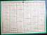 CALENDRIERS DES POSTES PTT  1916 ORIGINAL   SANS ILLUSTRATION - Big : 1901-20