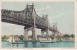 POSTAL DE UN BARCO EN BLACKWELL'S ISLAND BRIDGE. NEW YORK DEL AÑO 1920 (BARCO-SHIP) - Comercio