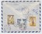 Greece/Germany REGISTERED AIRMAIL COVER 1953 WINE GRAPES FRUIT - Briefe U. Dokumente