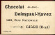 Chocolat Delespaul-Havez, Lille, Chromo Lith. Champenois TM36-38 Dessin à Colorier, Chasseur, Fusil - Other & Unclassified