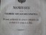 Manifeste De La Cour Royale Des Comptes N°344. 05/07/1845. Réduction Sur Le Droit De Sortie De La Soie. 3 Pages - Décrets & Lois