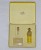 Ancien Rare Coffret Vintage «Calèche» Miniatures : Parfum, Eau De Toilette Et Savon «Hermès» Paris Au Contenu Partiel - Miniature Bottles (in Box)