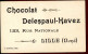 Chocolat Delespaul-Havez, Lille, Chromo Lith. Champenois TM36-38 Dessin à Colorier, Enfants, Balançoire - Other & Unclassified