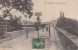 Thématiques 78 Yvelines Mantes La Jolie Sur Le Vieux Pont  Ecrite Timbrée Cachet 1908 - Mantes La Jolie