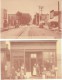 Cedar Rapids Iowa, Lot Of 4 C1980s Vintage Postcard, Reproduction Images Street Scenes, Czech Business, Sokol Group - Cedar Rapids