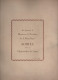 Programme Soirée Honneur Président République Ambassadeur Japon 1929 Danses Japonaises Foujima Andolfi Cruque Dojoji - Programmi