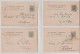 Greece PS 5 Lepta Flying Mercury Used 1910-11 Mesologgi , Etoliko , Dervenion To Patras - Entiers Postaux