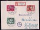 DEUTSCHES REICH 1944 - REGISTERED LETTER MUNCHEN > SCHILLINGSTADT - AIR STAMPS With " Deutschland Wird Siegen " - Lettres & Documents