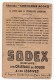 Chromo Concours SODEX - La Poste En Argentine - (timbres) - Other & Unclassified