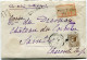 MONACO LETTRE RECOMMANDEE CHARGEE DEPART MONTE-CARLO 29-5-23 POUR LA FRANCE - Storia Postale