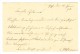 Heimat ZH VORDERTHAL 16.6.1897 Auf Postkarte - Interi Postali