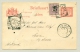 Nederlands Indië - 1904 - 2,5 Cent Opdrukzegel Op Briefkaart Naar Leur Bij Breda / Nederland - Nederlands-Indië