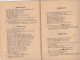 Questionnaire Musical 1914 L.Grandjany Professeur Conservatoire Nat. Musique Et  Réponses Paul Puget Les 2  Livrets TBE - Textbooks