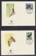 Papua New Guinea 1988  WWF / Butterflies 4v  4 FDC (W724) - Unused Stamps