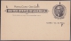 1899-EP-113. CUBA. US OCCUPATION. 1899. Ed.39. POSTAL STATIONERY. IMPRESO DE PARTIDO POLITICO SIN RELLENAR. - Covers & Documents