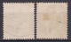 Lot De 2 Timbres-poste Oblitérés Charnière - Surcharge Décalée - 2 Scans - Type Paix - N° 483 (Yvert) - France 1940-41 - Oblitérés