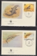 Congo 1987  WWF /   Crocodile  4v4 FDC  (W732) - Unused Stamps