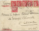 1930 - ENVELOPPE Par EXPRES De PARIS Pour LORIENT - TYPE PAIX - 1932-39 Frieden