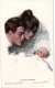 6 Postcards Harrison Fisher Glamour Signed & Numbered Inspiration N°771 N°769 N°762 N°874 Baby Mine N°841 N°843 - Fisher, Harrison