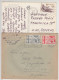 Lot 8 Envelopper EUROPA Francaise Lot 8 Letters - Sammlungen