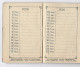 Mini AGENDA Calendrier 1948 ORPHELINAT DES CHEMINS DE FER FRANCAIS 132 Rue Du Faubourg Saint Denis PARIS X - Small : 1941-60