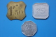 RFRA152 MONNAIES ET JETONS - PARIS TOKEN / 3 JETONS - Monete Allungate (penny Souvenirs)