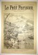 Le Petit Parisien 28/06/1891 - Catastrophe De Moenchenstein - Salle Des Dépêches Du Petit Parisien - Lachambre Aéronaute - 1850 - 1899