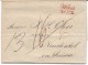 AUTRICHE WIEN 31 JUL (en Rouge, In Rot) Lettre Pour NEUCHATEL EN SUISSE - ...-1850 Vorphilatelie