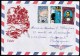 French Polynesia: Airmail Cover To Belgium, 1976, 3 Stamps, High Value, King, Culture, Boats (rough Opened Backside) - Brieven En Documenten