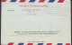 Norway Air Mail Par Avion Luftpost Aerogramme Oslo-Copenhagen-Greenland-Los Angeles 1. Flight Cover 1954 !! (2 Scans) - Briefe U. Dokumente