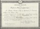 Diplôme De Maitre De Gymnastique /Ministre Secrét. D´Etat Dépt Instruction Publique Et Beaux Arts/Clermont/1882   DIP106 - Diploma's En Schoolrapporten