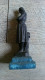 Ancienne Statuette Jeanne D'arc En Armure Régule N° 245 H 17 Cm - Art Populaire