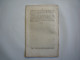 Convention Nationale 1792 Opinion Sur La Constitution Par F. Lanthenas Député De Rhône Et Loire 30 Pages - Documents Historiques