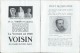 Delcampe - Théatre/La Michodiére /Vient De Paraitre / Bourdet/ Publicité Hotchkiss/Voiture Voisin /Saison 1927-28        PROG60 - Programma's