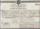 Congé De Libération/Empire Français/Dépot De Recrutement Et De Réserve / OISE/Froissy/Beauvais/1864   DIP57 - Documents