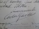 Autographe Carlos Gardel Sur Feuille De Carnet. Inventeur Du Tango Casino Juan Les Pins 28/08/1932 - Autographes